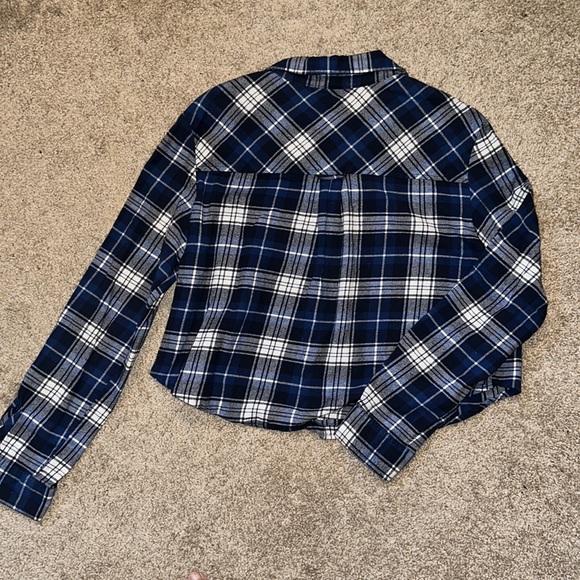 LA Hearts cropped flannel - Picture 4 of 5